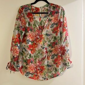Bellatrix Floral Blouse Size small